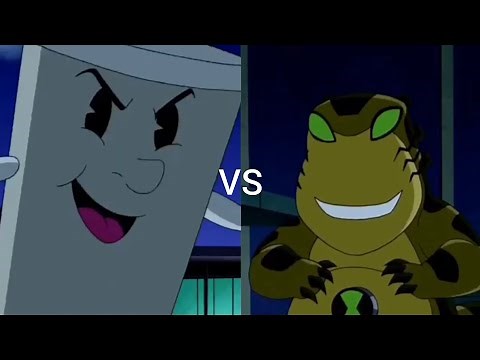 Ben 10: Alien Force Upchuck fight living mr.smoothy and Gwen Defeats Charmcaster