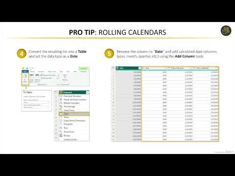 PRO TIP: Rolling Calendars in Power BI | Dynamic Dates for YTD, MTD & Last 12 Months