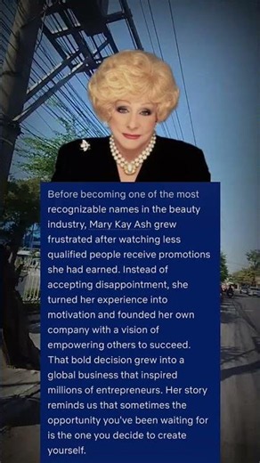 Mary Kay Ash Turned Rejection Into a Global Business | Inspiring Success Story