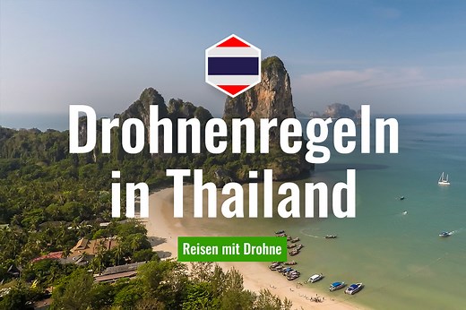 Drohnen in Thailand (2026): Alle Infos zu Gesetzen & Registrierung