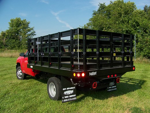 Stake Rack Truck Bodies - Parkhurst Mfg | Sedalia, MO