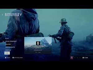 Battlefield V - All Menu Modes