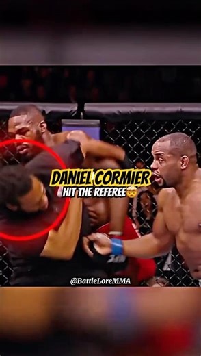 Why Daniel Cormier Accidentally Punched The Ref 🤯🥊