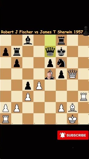 Bobby Fischer's Brutal 1957 Masterpiece ⏱️♟️ (Chess Chaos)