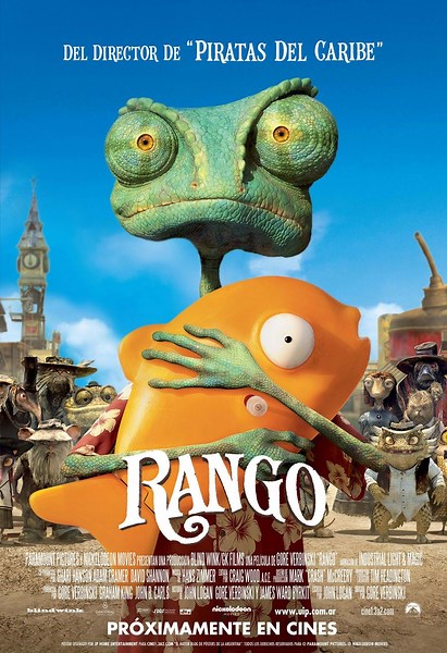 Rango (2011) ⭐ 7.3 | Animación, Acción, Aventura
