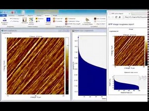 How to Measure Roughness in AFM and other topographic images by SPIP™