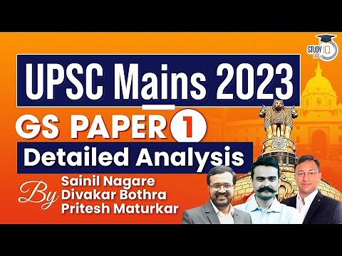 UPSC Mains 2023 | GS Paper 1 Detailed Analysis & Answers | Geography, Society & History