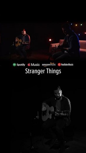 Stranger Things (Main Theme) (Boyce Avenue acoustic cover) #shorts