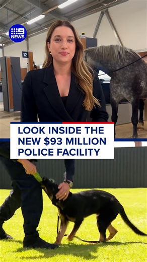 Take a look inside the new $93 million facility that's home to the adorable Mounted and Dog Operations Units.🐴🐶#9News | 9 News Adelaide