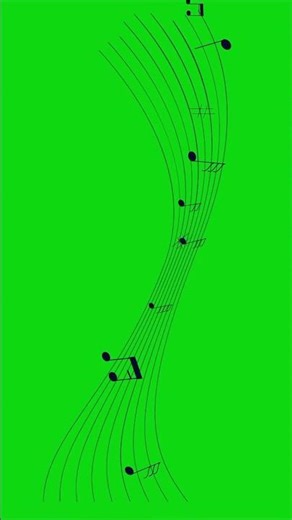 music notes animation 🎵 green screen background #greenscreen #shorts #shortvideo #viral #short