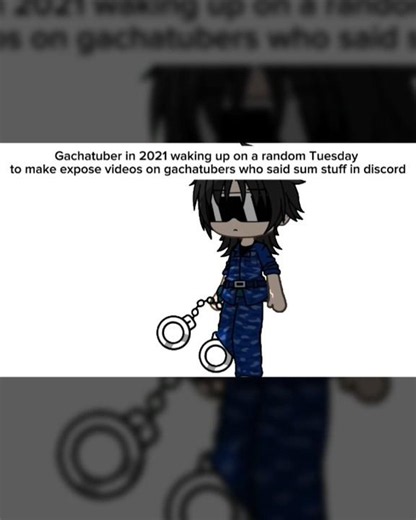 Exposing famous gachatubers// #gacha #gachatiktok #gachatiktokcompilation #gl2 #fyp