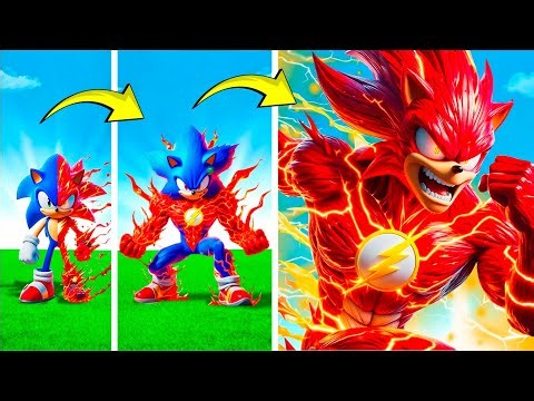 Upgrading Sonic to FLASH in GTA 5 - The Final Result Is Insane!
