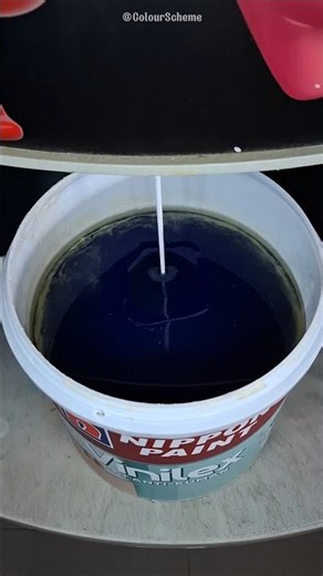 Mixing Color Emerald Blue Paint #colors #machine #paint