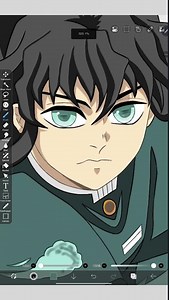 Sketch to Digital Art Transformation | Anime Speedpaint