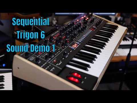 Sequential Trigon 6 Sound Demo Part. 1 | No Talking | @SequentialLLC
