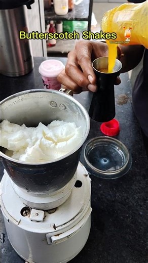 Milk butterscotch Shake recipe | butterscotch crush icecream shake #butterscotch #icecream #recipe