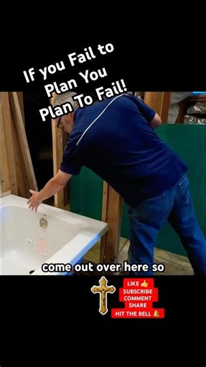 #diy Building a Bathtub Frame and Plumbing Holes