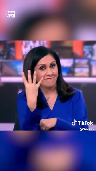 A senior UK newsreader who came under fire after she was seen 'flipping the bird' at the camera says she is