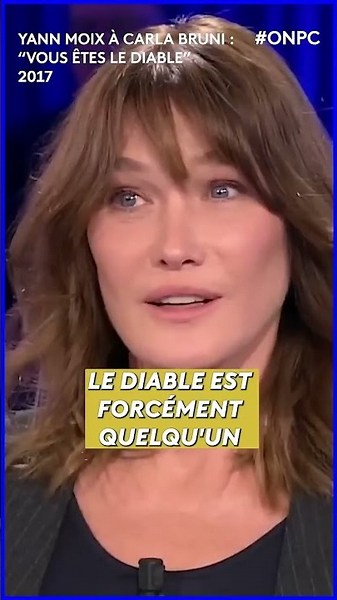 Yann Moix à Carla Bruni : "Vous êtes le diable !"