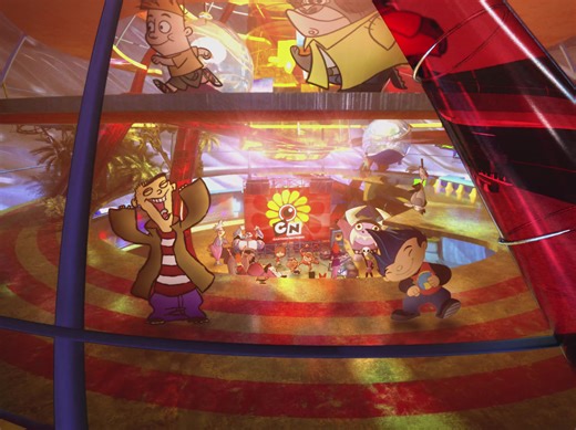 Jammin' with friends. | Cartoon Network City