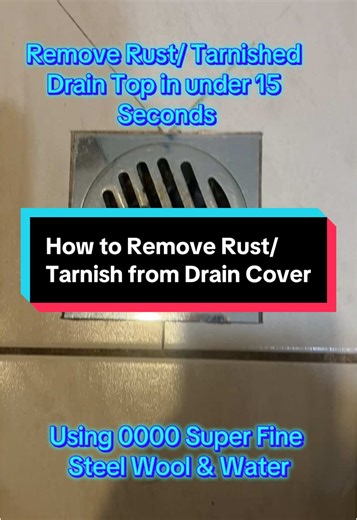 How to Remove Rust from Drain Covers with Ease