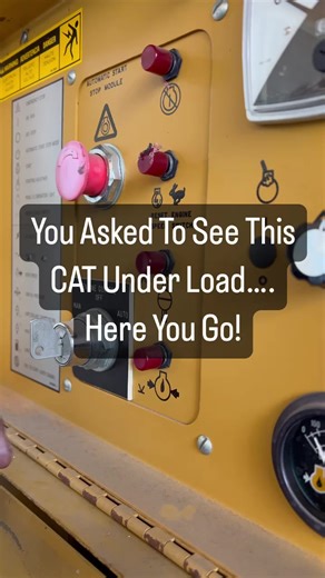 5K views · 242 reactions | We had some requests to see this Caterpillar under load. So after the technician changed all fluids, filters etc, we put it through a load test! This unit is now sold! Contact our team if you need this kind of power, we have more that 434 generators in stock! #caterpillar #caterpillargenerator #diesel #loadbanktest #horsepower #standbypower | Generator Source | Facebook
