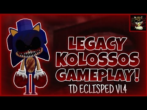 Legacy Kolossos Skin Gameplay!! - Sonic.EXE: The Disaster Eclipsed (V1.4)