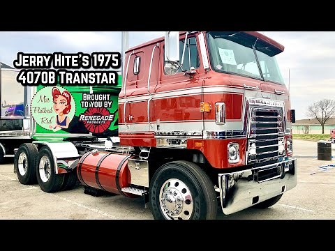 Jerry Hite’s 1975 4070B Transtar Cabover Truck Tour