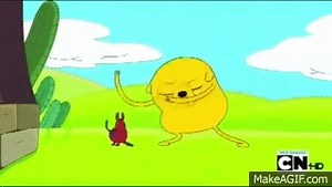 Adventure Time: Dancing Bug on Make a GIF