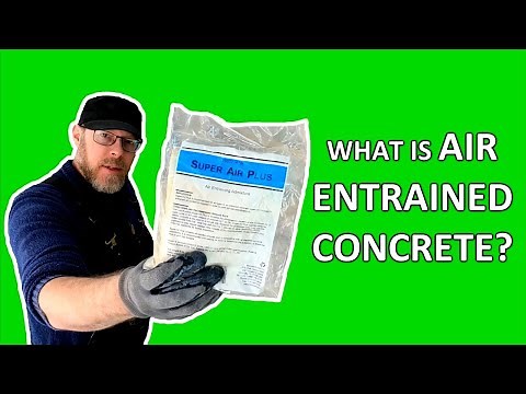 What Is Air Entrained Concrete?