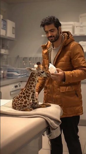 Injured Giraffe Rescue 🦒 | Heart Touching Wildlife Treatment & Recovery Story