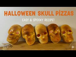 I Made Halloween Skull Pizzas… and They Look Terrifying!