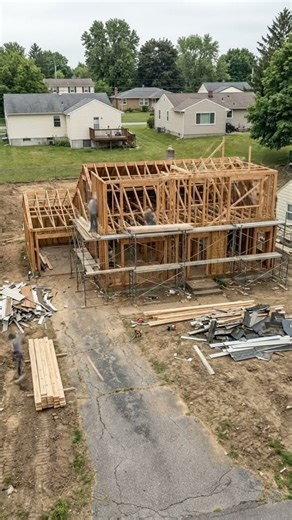 Home Rebuild Timelapse | Build In Progress. #homebuilding #architecture #buildinprogress