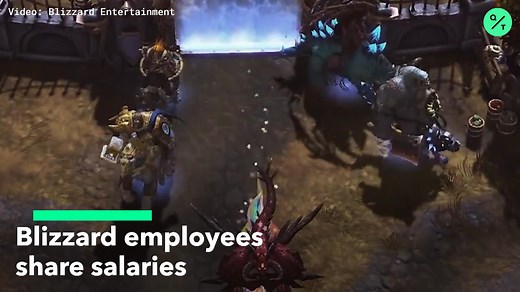Blizzard Employees Share Salaries