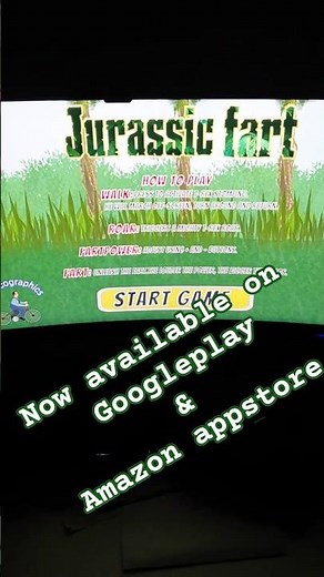 Jurassic Fart – Fullscreen 2D Animation app for Firestick and Googleplay