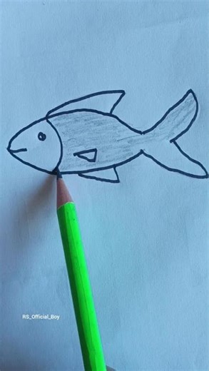 fish drawing, fish art, drawing of fish, easy fish drawing