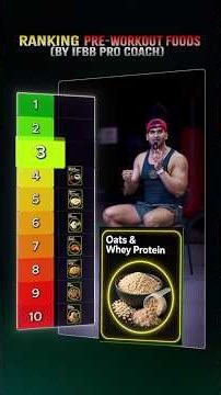 BEST Pre-Workout Foods Ranked | What to Eat Before the Gym | IFBB Champ Ranks Them