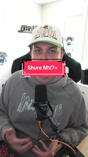 Can’t go wrong with a Shure mic #shuremv7plus #microphone #tiktokshopcreatorpicks #summervibes #dealsforyoudays