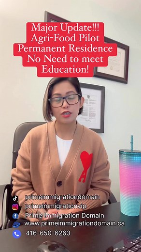 📢 Exciting updates for Agri-Food Pilot applicants! 🍁 Residing in Canada when applying? You now have the flexibility to fulfill either the job offer or educational requirement. 👩‍🌾 Work experience gained under an open work permit for vulnerable foreign workers is now counted towards the program background.🌟 Eligible Industries include:• Meat product manufacturing (NAICS 3116)• Greenhouse, nursery, and floriculture production, including mushroom production (NAICS 1114)• Animal production, exc