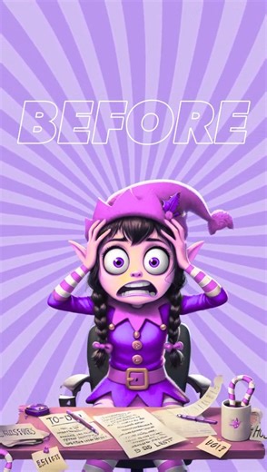 Lizzy | Virtual Assistant on Instagram: "🎵 “Somebody once told me the world was gonna roll me…” 🎵 Yep. December hit like a freight train. To-do list out of control, tabs open in your brain, inbox full, systems messy. But then… enter Tinsel Tasker, your festive admin elf. She asked the right questions, waved her checklist wand, and BAM 💥 chaos calmed, clarity delivered. ✨ From frazzled to focused. 🎁 From “how will I ever finish?” to “look at me go!” Get your personalised tidy-up checklist now