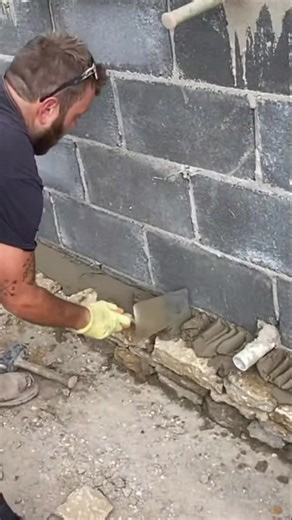 DRY STONE EFFECT CLADDING #construction #stonework #landscaping | Dawson Evans | Facebook