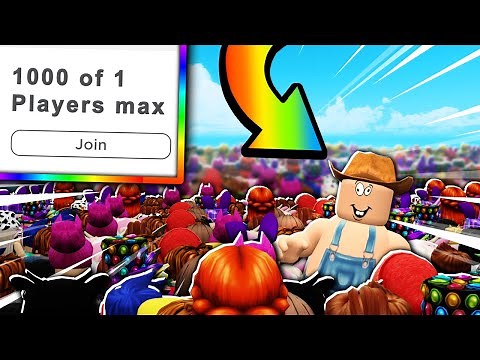We put over 1,000 Roblox players in 1 server...