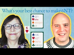 How can you get that last winner to make 6NT without an entry back? - with Shilpa Lakhani