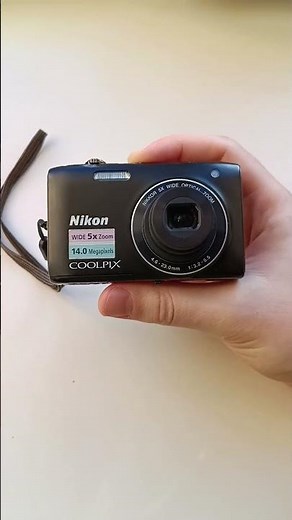 ⚡Modern pocket hit - Nikon Coolpix S3100 compact digital camera #Y2K #Nostalgia #2000s #Digicam