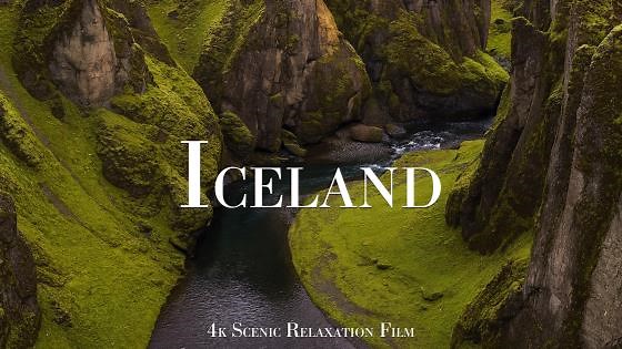 The Landscapes of Iceland – Aerial Views in 4K
