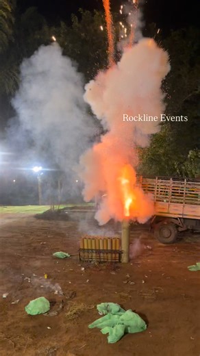 Rockline Events Raviteja | 6inch shells #fireworks #crackers #warangal #hyderabad #fireworksdisplay #trendingreels #trending #christmas #happynewyear | Instagram