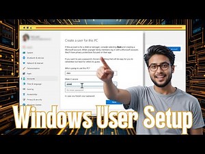 How To Create A New User On Windows 11 | Step-by-Step Guide (2025)