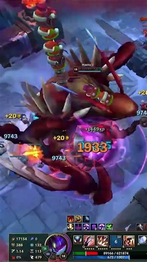 700K HP KHA’ZIX VS 32 STACK CHO’GATH 😱 DAMAGE TEST
