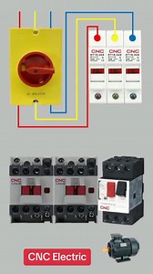 2.1K views · 239 reactions | Motor connection with MPCB, fuse and AC...