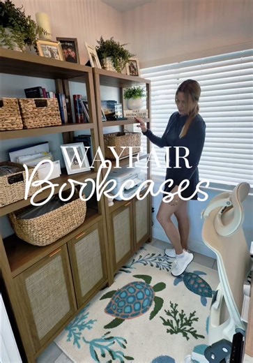 Cute Small-Space Storage Solutions with Wayfair Bookcases